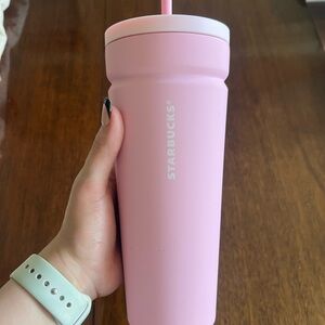 Starbucks Light Pink Tumbler with Lid